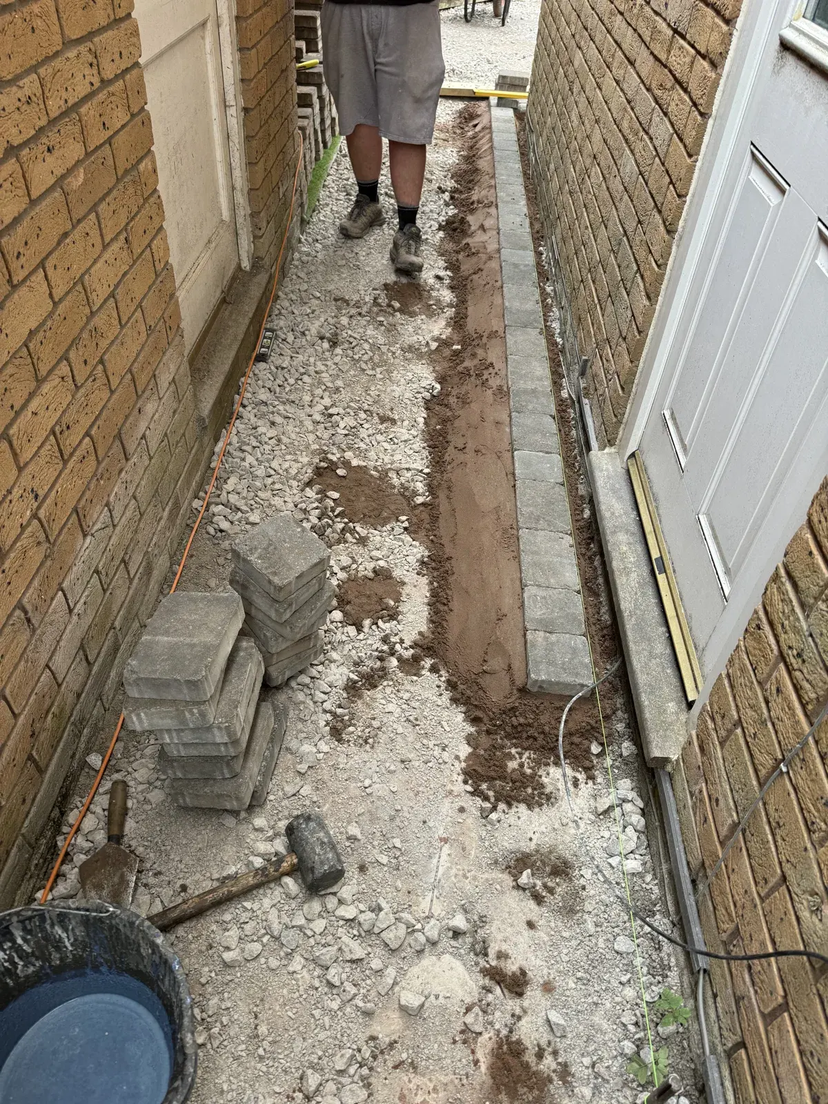 Baddeley Green Patio — project photograph 2