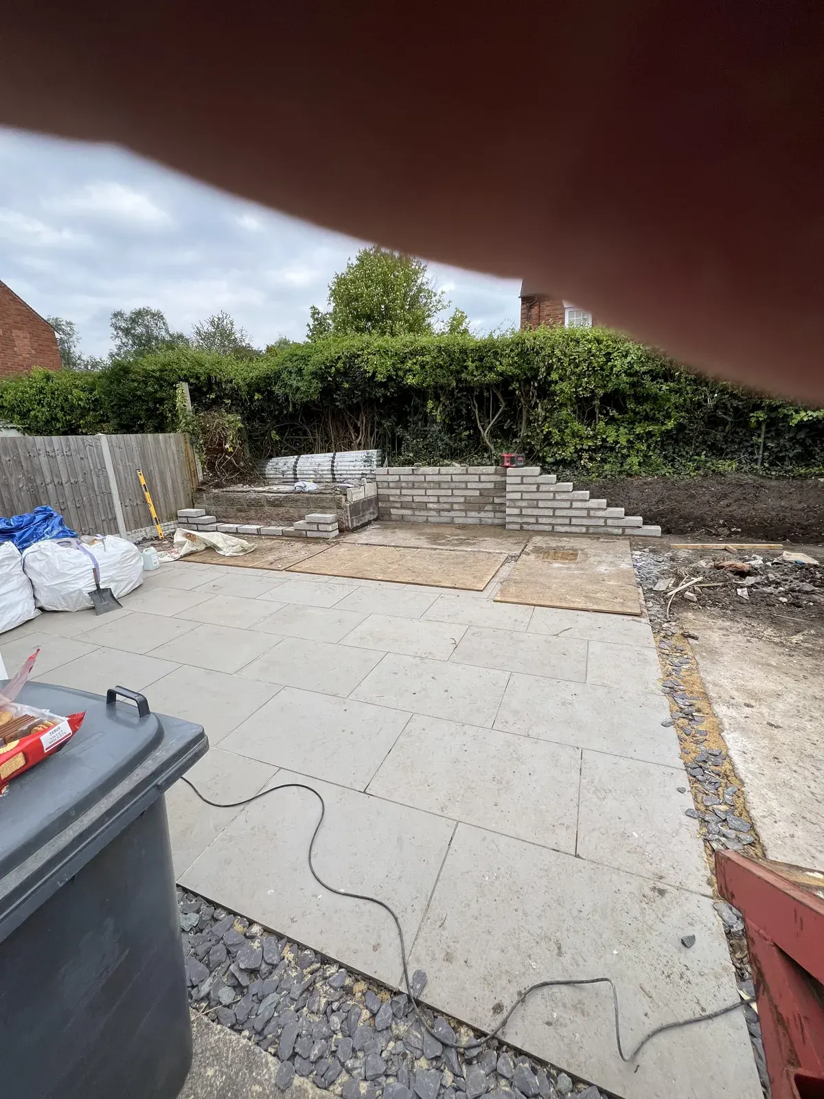 Crewe Retaining Wall — project photograph 2