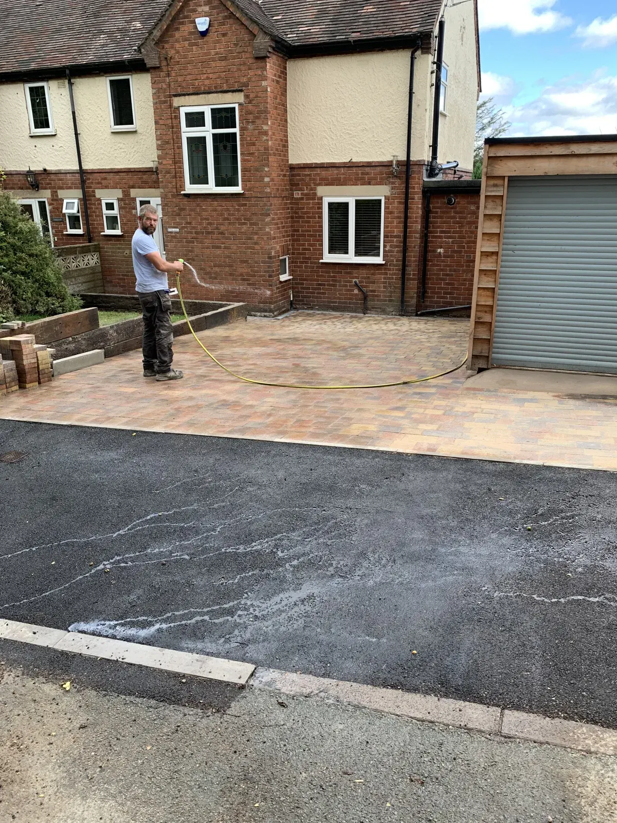 Endon Driveway & Dropped Kerb — project photograph 1